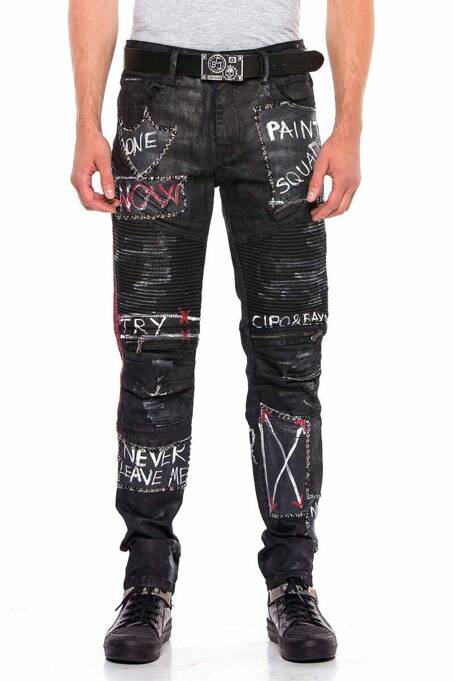 Jeans CIPO BAXX CD571 BLACK