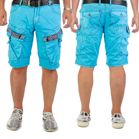Spodenki Cipo and Baxx CK243 Baby Blue