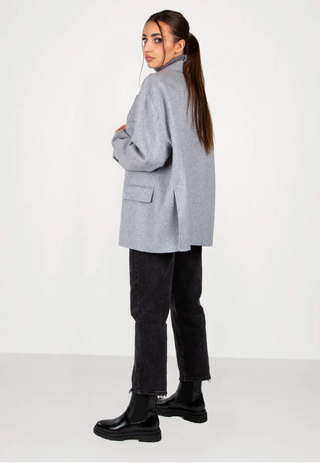 Płaszcz VICOLO TR0005 GRIGIO MED MEL