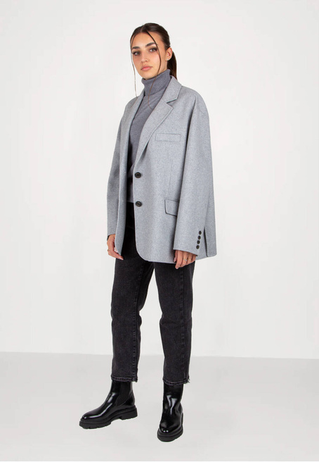 Płaszcz VICOLO TR0005 GRIGIO MED MEL
