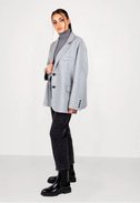 Płaszcz VICOLO TR0005 GRIGIO MED MEL