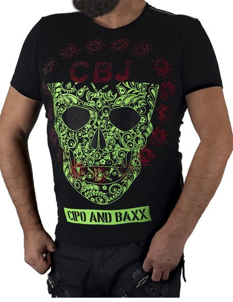 Koszulka CIPO BAXX CT545 BLACK